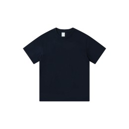 Customized 210g cool antibacterial liquid ammonia cotton round neck short-sleeved T-shirt design solid color unisex round neck T-shirt 100% cotton A16 SKT096 Customized 210g cool antibacterial liquid ammonia cotton round neck short-sleeved T-shirt design solid color unisex round neck T-shirt 100% cotton A16 SKT096